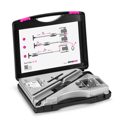 Simatec SP 50, Seal Puller for professional removal of radial shaft seals
