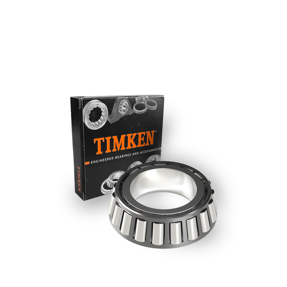 Timken 575-3 Precision Tapered Roller Bearing Single Cone, Imperial Series, 3in Bore, 1.4212in Width, Cylindrical Bore, Steel Cage, Precision ABMA Class 3.