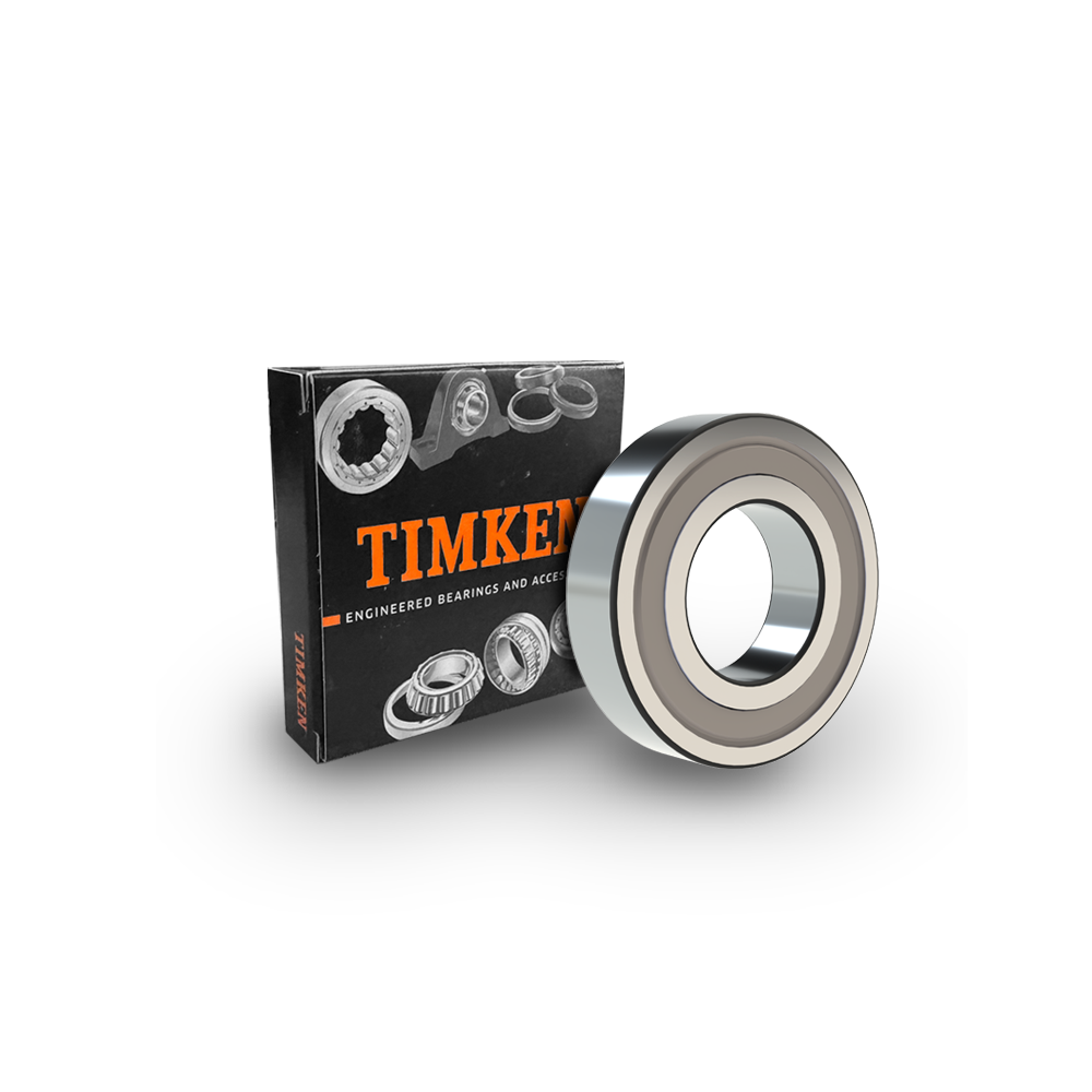 Timken 6200-Z Radial/Deep Groove Ball Bearing - Straight Bore, 10 mm ID, 30 mm OD, 9 mm Width, Single Shielded, Without Snap Ring