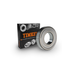 Timken 6202-ZZ Single Row Deep Groove Ball Bearing, Metric Series, 15mm Bore, 35mm OD, 11mm Width, Double Shielded, Cylindrical Bore, Steel Cage, C0 Clearance, ISO P0 Tolerance.