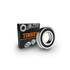 Timken 6203-2RS-C3 Radial/Deep Groove Ball Bearing - Straight Bore, 17 mm ID, 40 mm OD, 12 mm Width, Double Sealed, Without Snap Ring