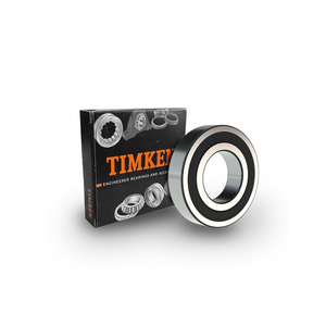 TIMKEN 6306 -2RS-C3 Deep Groove Ball Bearing - 30 mm ID, 72 mm OD, 19 mm Width, Cylindrical Bore, C3