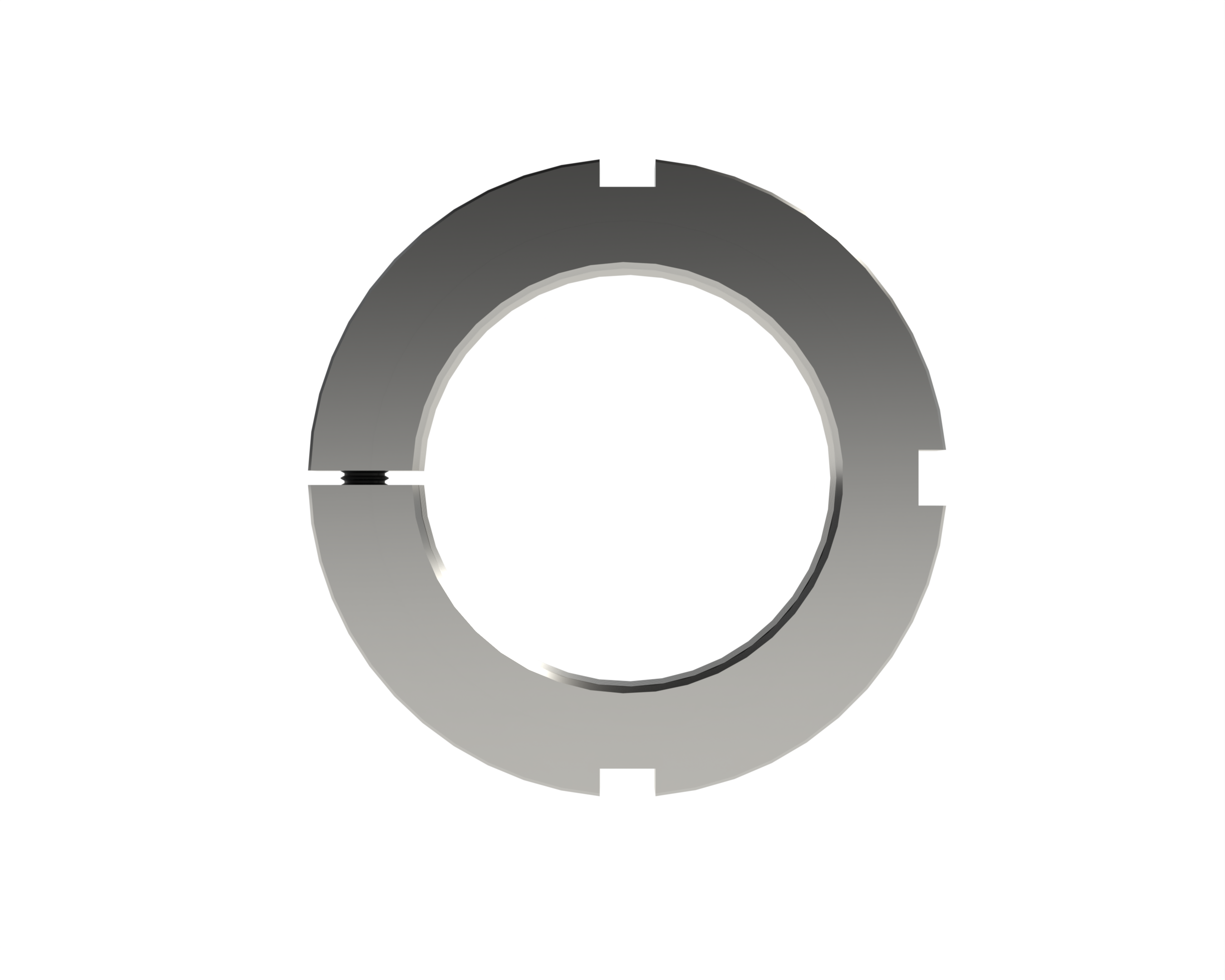 Whittet Higgins CNF16-14S One Piece Clampnut UNF Fine Thread - Stainless Steel