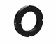 Black split locknut for industrial power transmission, threaded ring design