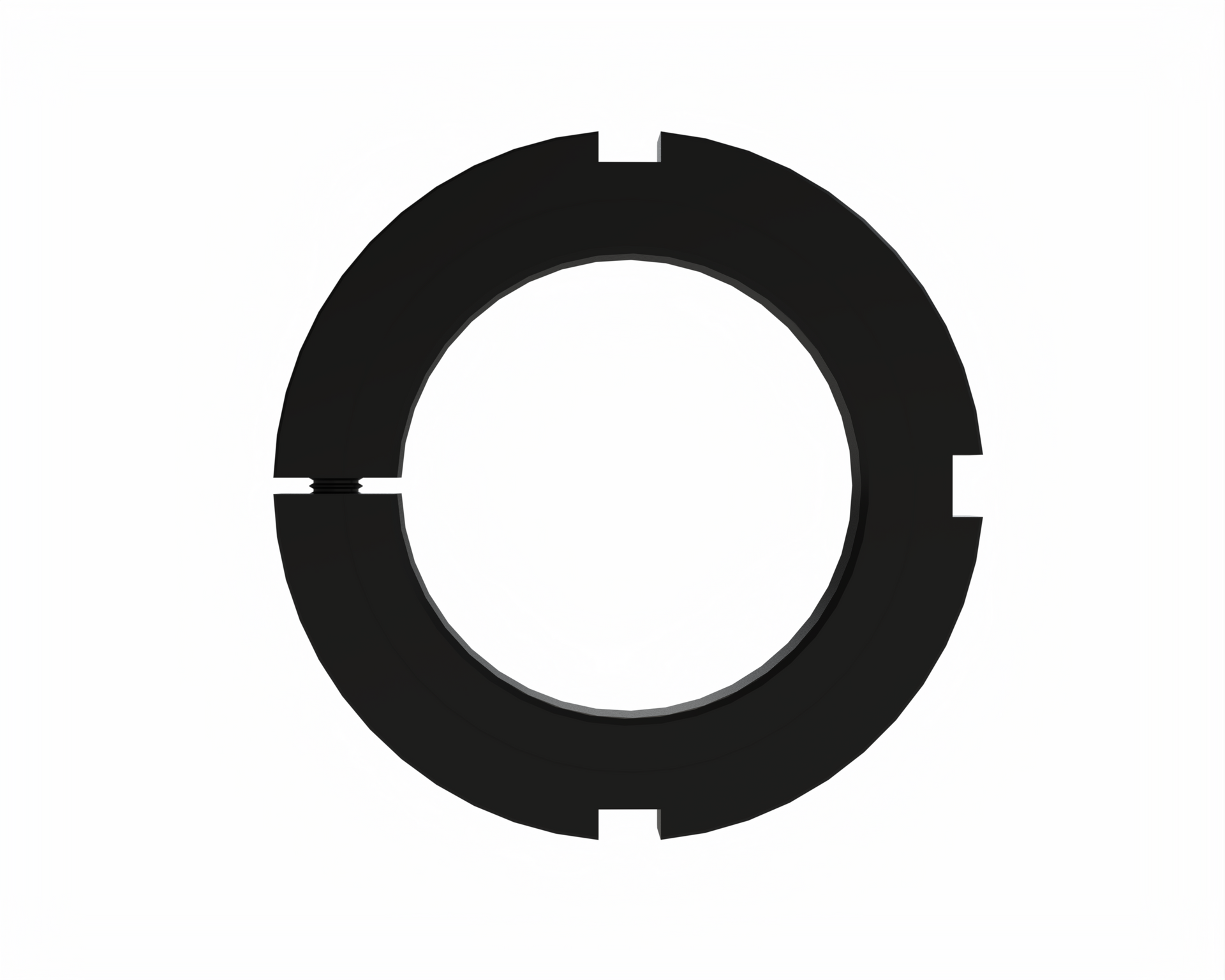 Whittet Higgins CNS48-16 One Piece Clampnut UNS 16 TPI Thread - Steel