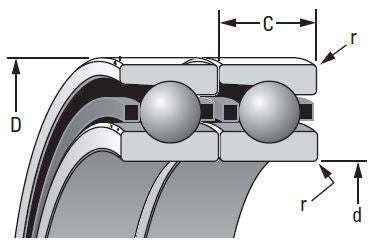 Fafnir 2MM210WIDUM Angular Contact Ball Bearing