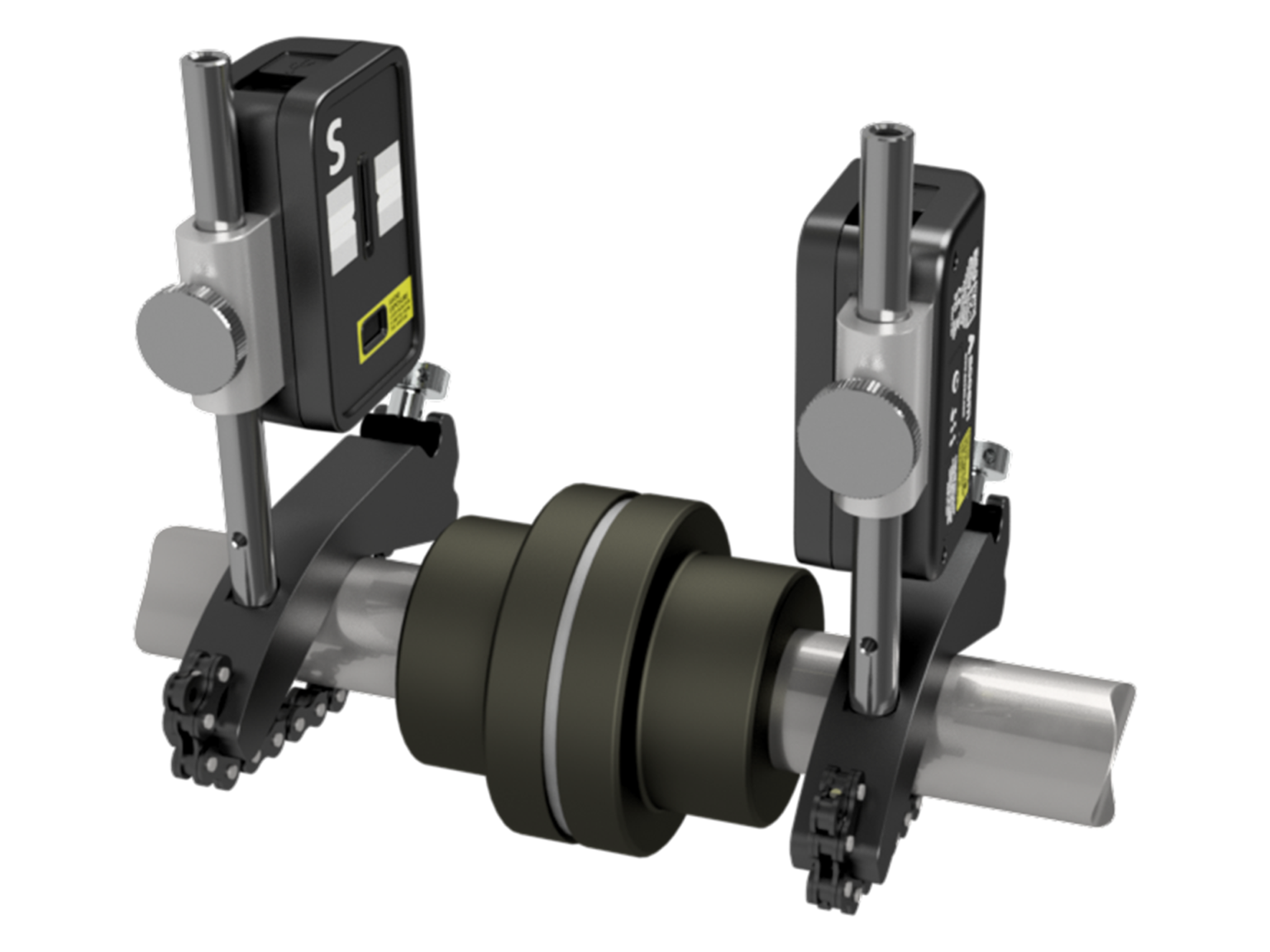 ACOEM AT-100 Laser Shaft Alignment Tool, Quick, Efficient Tablet-Based Horizontal Shaft Alignment System