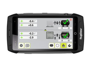 ACOEM AT-100 Laser Shaft Alignment Tool, Quick, Efficient Tablet-Based Horizontal Shaft Alignment System