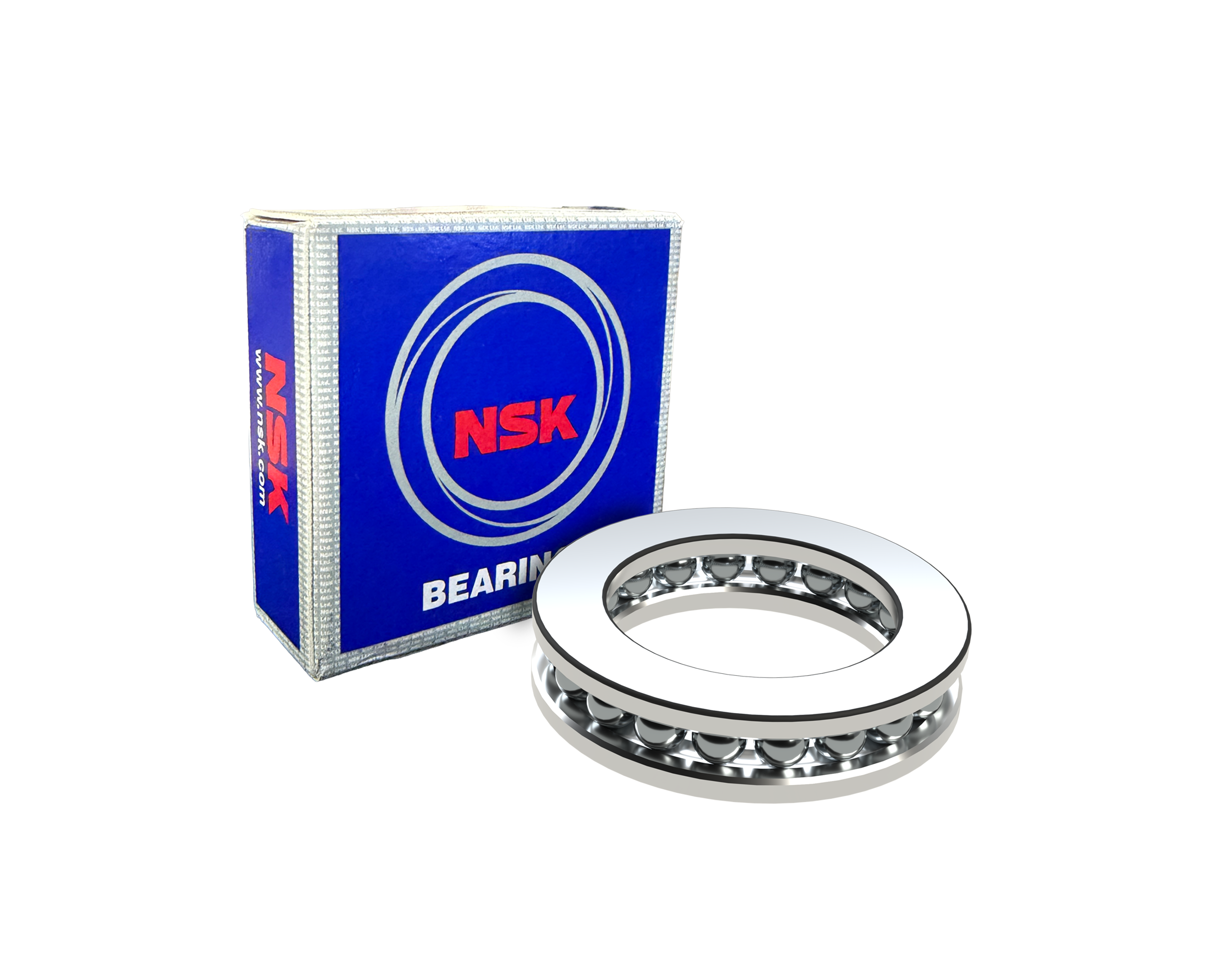NSK 51340  XM Axial Deep Groove Ball Bearing - 200 mm ID, 340 mm OD, 110 mm Width