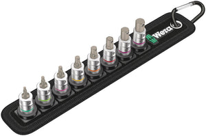 Wera Belt A 2 Zyklop In-Hex-Plus bit socket set with holding function, 1/4" drive 05003881001