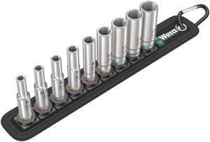 Wera Belt A Deep 1 socket set, 1/4" drive 05004525001