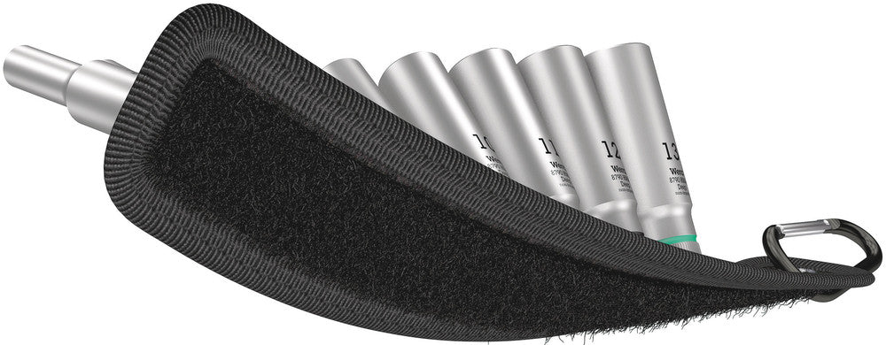 Wera Belt A Deep 1 socket set, 1/4" drive 05004525001