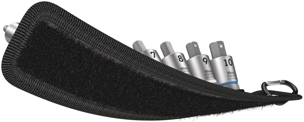 Wera Belt B 2 Zyklop In-Hex-Plus bit socket set with holding function, 3/8" drive 05003971001