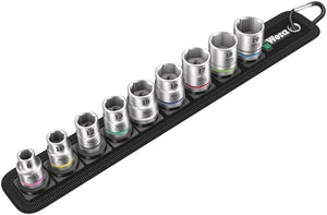Wera Belt B 4 Zyklop socket set, 3/8" drive 05003973001