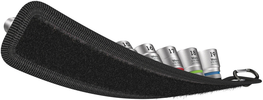 Wera Belt B 4 Zyklop socket set, 3/8" drive 05003973001