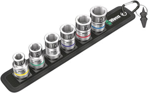 Wera Belt C 1 Zyklop socket set with holding function, 1/2" drive 05003995001