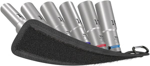 Wera Belt C Deep 1 socket set, 1/2" drive 05004565001