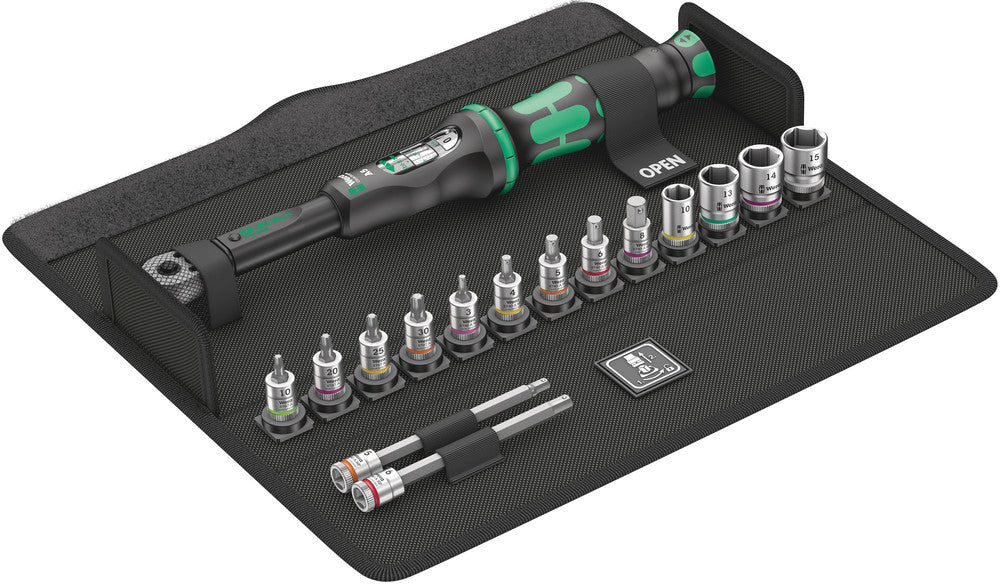 Wera Bicycle Set Torque 1, 2.5-25 Nm 05004180001