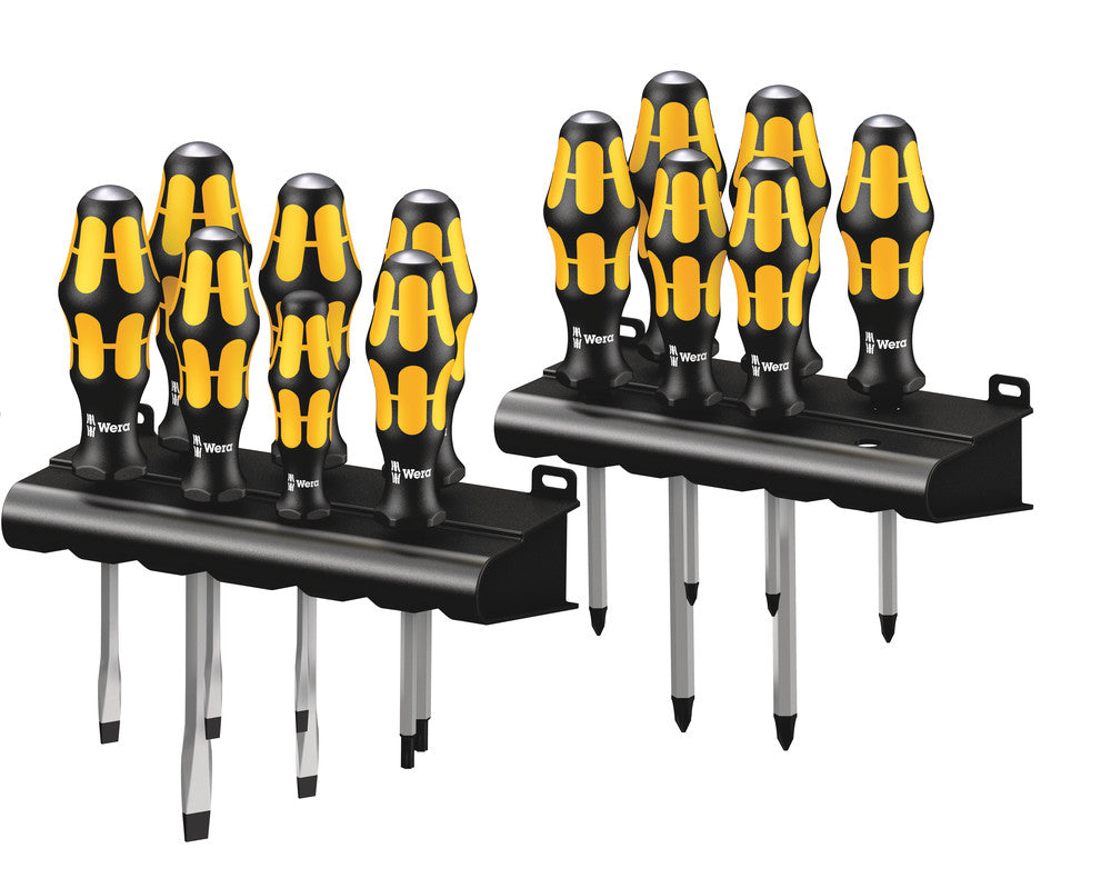 Wera Big Pack 900 Screwdriver set Kraftform Wera: Chiseldriver and rack 05133285001