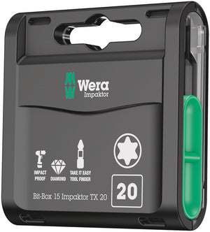 Wera Bit-Box 15 Impaktor TX 05057772001