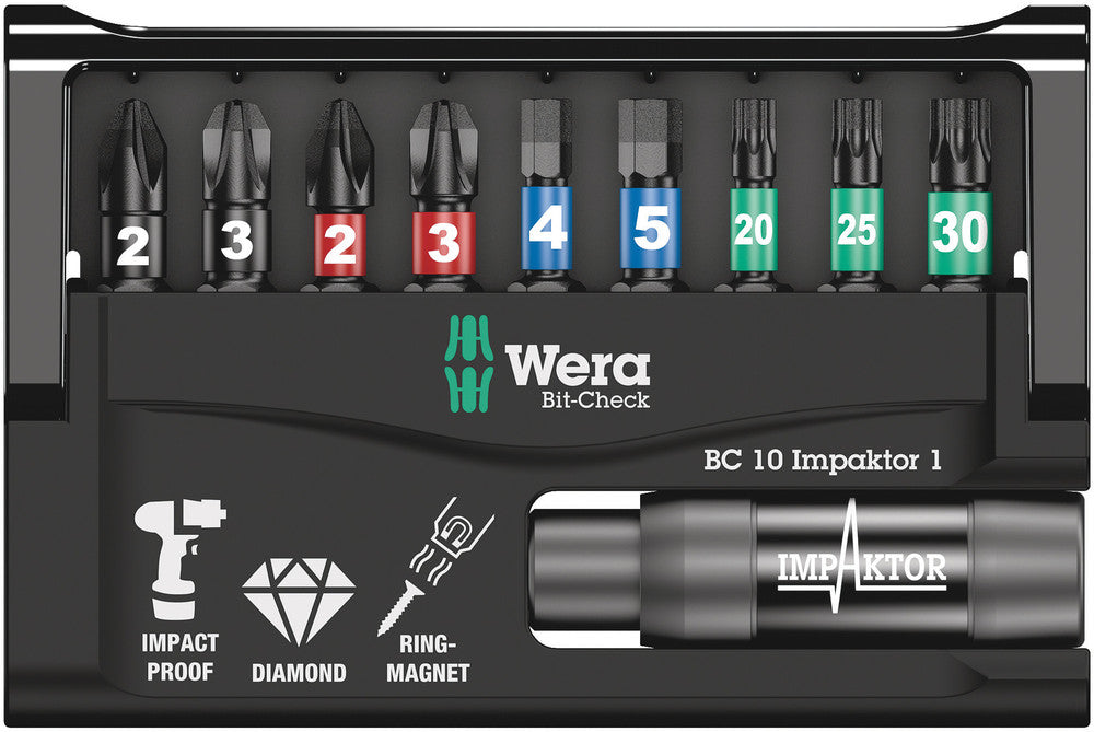 Wera Bit-Check 10 Impaktor 1 05057680001