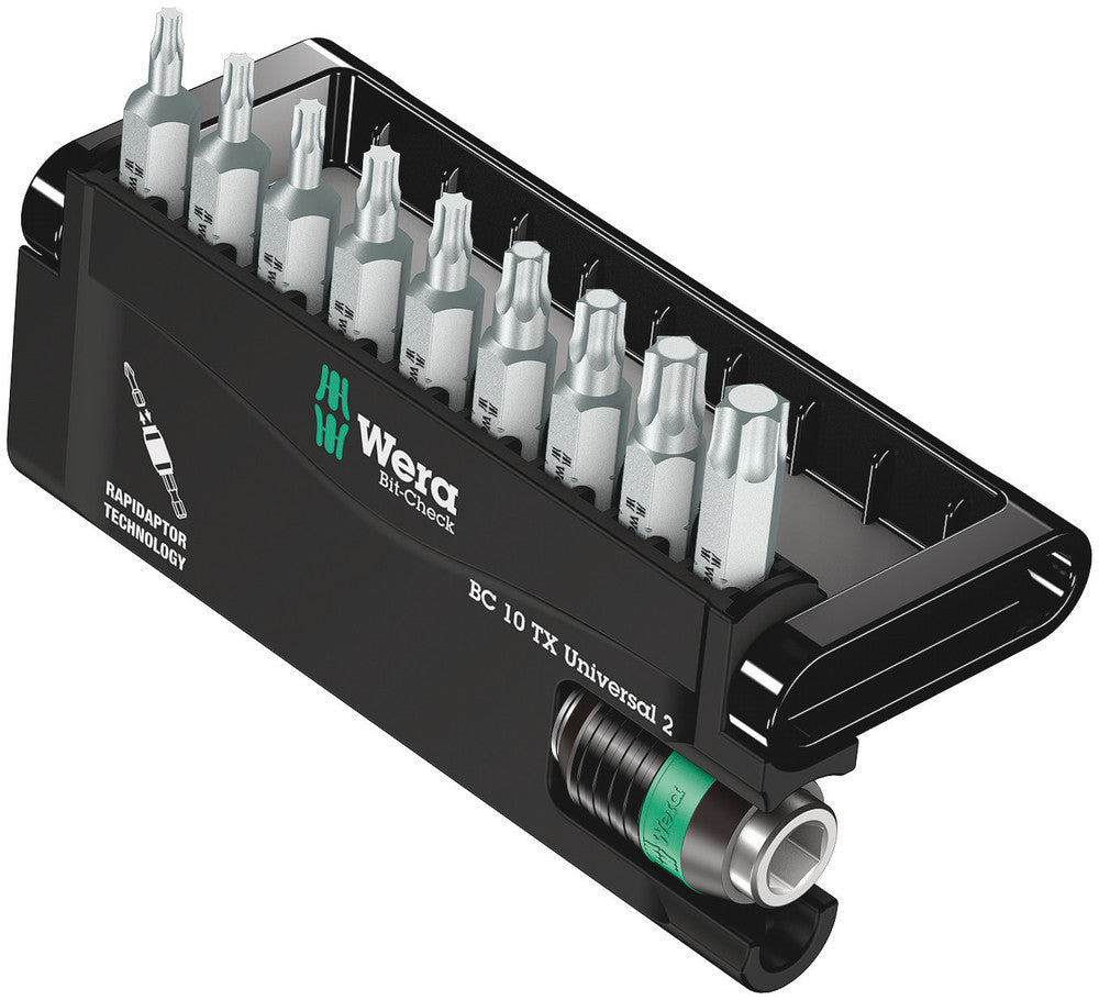 Wera Bit-Check 10 TX Universal 2 05057115001