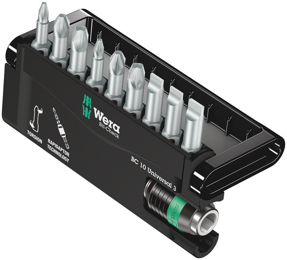 Wera Bit-Check 10 Universal 3 05056375001