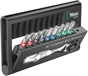 Wera Bit-Check 10 Zyklop Mini BiTorsion 1 05057418001