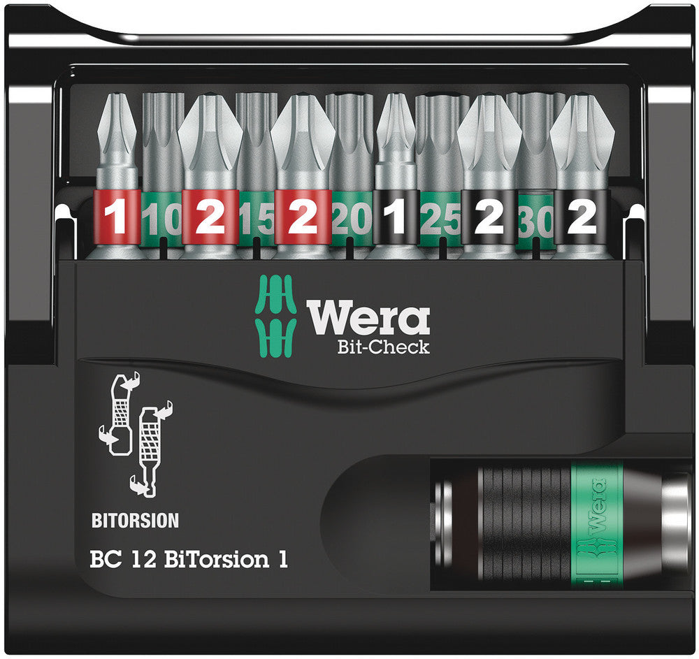 Wera Bit-Check 12 BiTorsion 1 05057420001