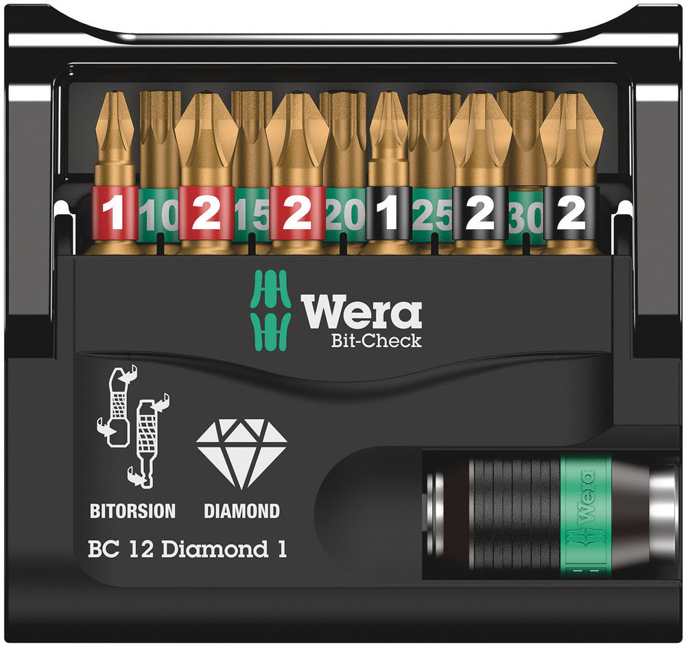 Wera Bit-Check 12 Diamond 1 05057421001