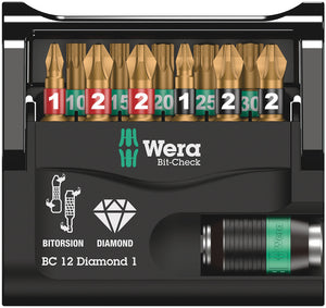 Wera Bit-Check 12 Diamond 1 05057421001
