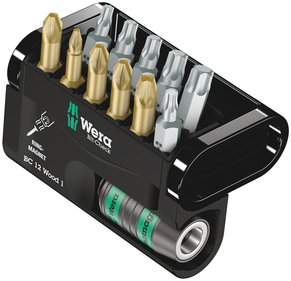 Wera Bit-Check 12 Wood 1 SB 05136390001