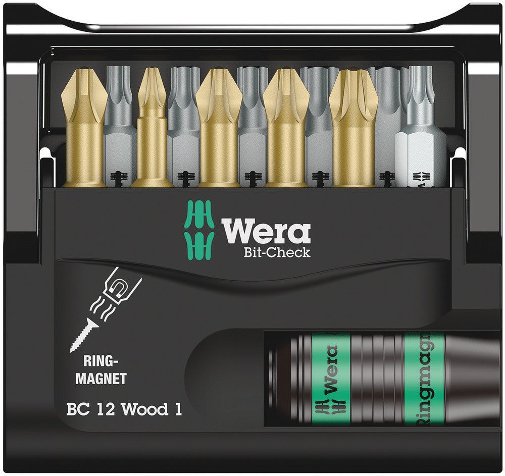 Wera Bit-Check 12 Wood 1 05057423001