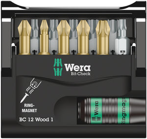 Wera Bit-Check 12 Wood 1 05057423001