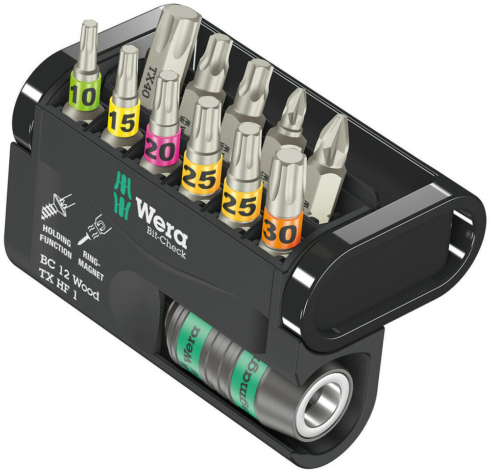 Wera Bit-Check 12 Wood TX HF 1 05057435001