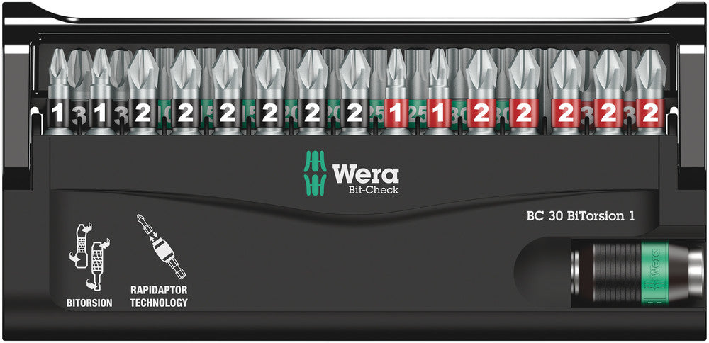 Wera Bit-Check 30 BiTorsion 1 05057430001