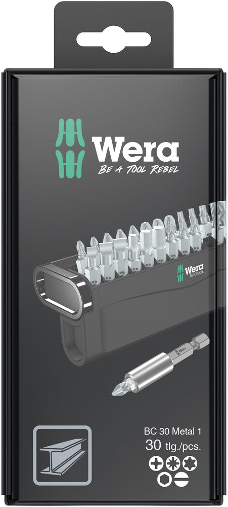 Wera Bit-Check 30 Metal 1 SB 05057440001