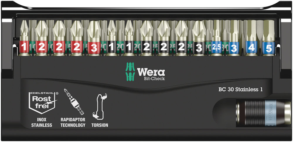 Wera Bit-Check 30 Stainless 1 05071109001
