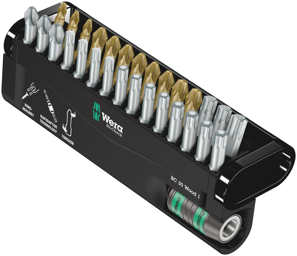 Wera Bit-Check 30 Wood 1 05057433001