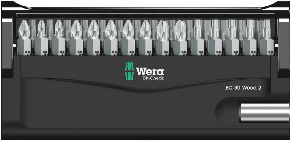 Wera Bit-Check 30 Wood 2 SB 05057438001