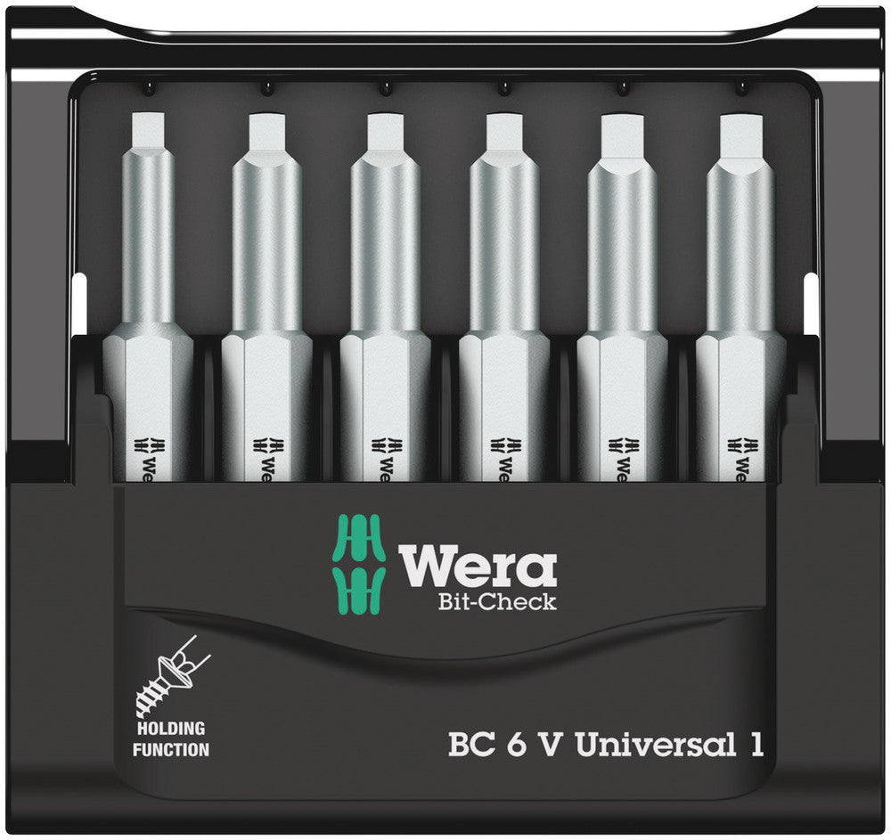 Wera Bit-Check 6 V Universal 1 05056478001