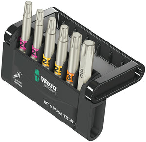 Wera Bit-Check 6 Wood TX HF 1 05056470001
