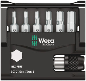 Wera Bit-Check 7 Hex-Plus 1 05056168001
