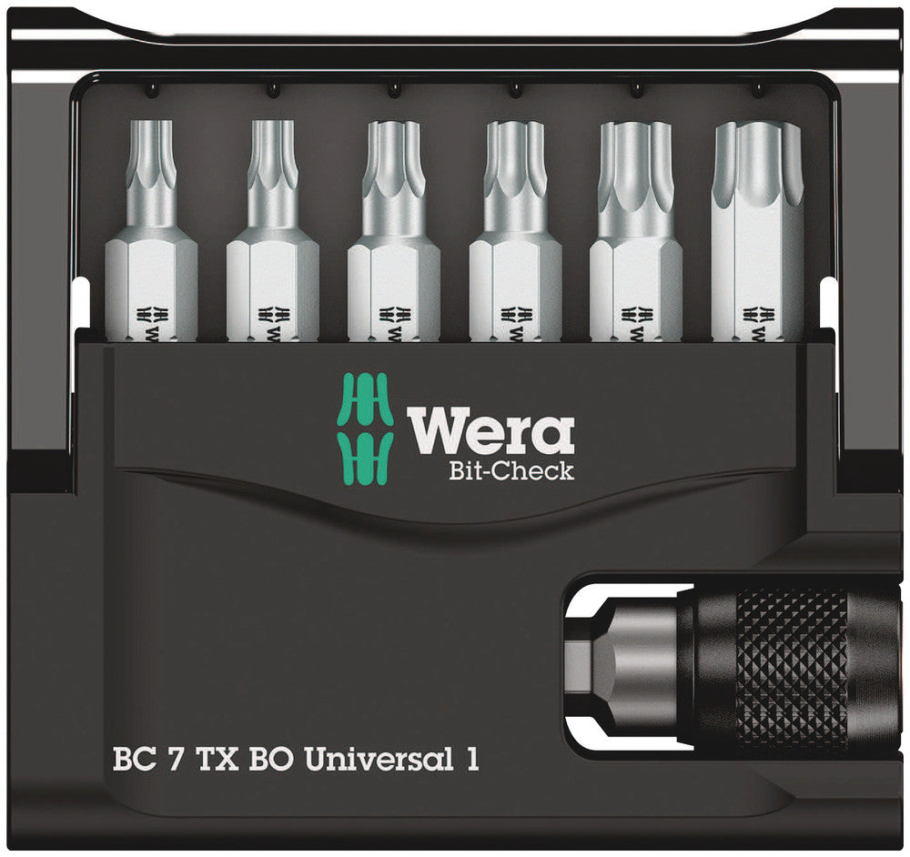 Wera Bit-Check 7 TX BO Universal 1 05056158001