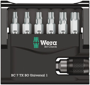 Wera Bit-Check 7 TX BO Universal 1 05056158001