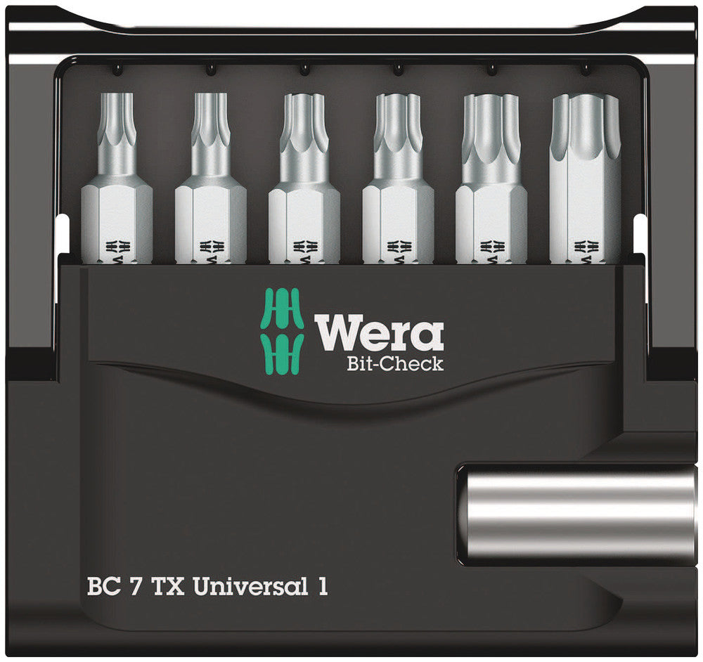 Wera Bit-Check 7 TX Universal 1 05056294001