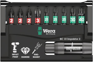 Wera Bit-Check 10 Impaktor 2 05057682001