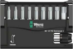 Wera Bit-Check 10 TX Universal 1 05056164001