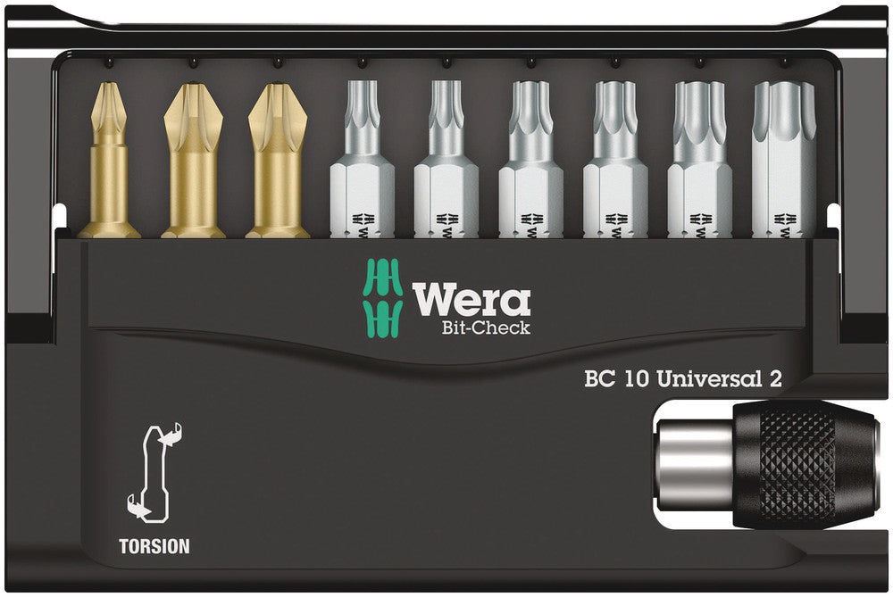 Wera Bit-Check 10 Universal 2 05134200001