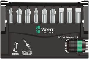 Wera Bit-Check 10 Universal 3 05056375001
